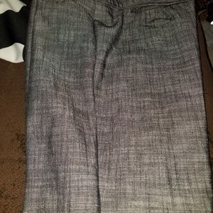 Denim Dress Pants